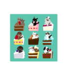 05 ペット on the cake♡【valentine】（個別スタンプ：24）