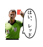 サッカーの審判おじさん（個別スタンプ：5）