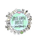 SMILE EARTH PROJECT／2月5日を笑顔の日に（個別スタンプ：1）