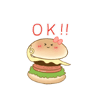 ハッピー！ハンバーガー（個別スタンプ：2）