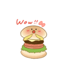 ハッピー！ハンバーガー（個別スタンプ：7）