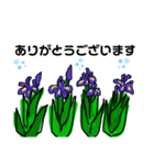 お花の癒やしスタンプです。（個別スタンプ：8）