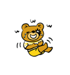 3BEAR BROS.クマ三兄弟スタンプvol.1（個別スタンプ：10）