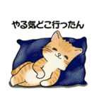 笑顔を運ぶ猫たち ♡ お疲れモード(関西弁)（個別スタンプ：9）