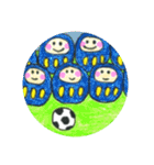 スポーツ大好き！（サッカー）（個別スタンプ：4）