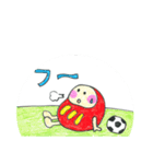 スポーツ大好き！（サッカー）（個別スタンプ：10）