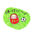 スポーツ大好き！（サッカー）（個別スタンプ：32）