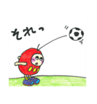 スポーツ大好き！（サッカー）（個別スタンプ：37）