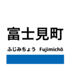 境線の駅名スタンプ（個別スタンプ：3）