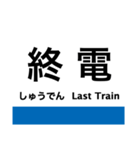 大糸線2(南小谷-糸魚川)の駅名スタンプ（個別スタンプ：14）