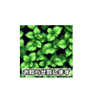 植物で敬語スタンプ（個別スタンプ：7）