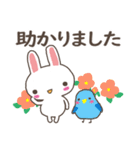 使いやすい うさぎと敬語（個別スタンプ：34）