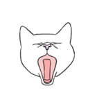 猫ミーム風ヘンガオ猫(文字なし)（個別スタンプ：40）