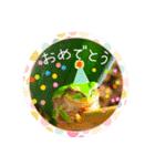 可愛いカエル達（個別スタンプ：19）