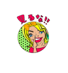 Funky girl-1（個別スタンプ：15）