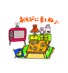 ペン太のつぶやき-5レトロ（個別スタンプ：24）