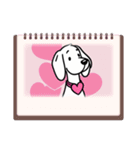 ピンク犬 JOJO（個別スタンプ：4）