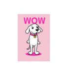 ピンク犬 JOJO（個別スタンプ：7）