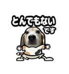 ビーグル犬(日常会話)（個別スタンプ：17）