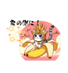 Japan0008猫ミーム（個別スタンプ：6）