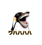 歯が丈夫すぎるペンギン（個別スタンプ：14）