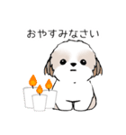 シーズースタンプ Stickers_Shih Tzu_k3（個別スタンプ：20）