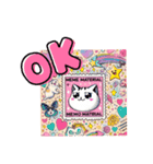 Japan0008猫だらけ（個別スタンプ：8）