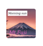 Mt.Fuji 富士山（個別スタンプ：4）