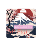 Mt.Fuji 富士山（個別スタンプ：8）