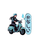 バイクガールズ2（個別スタンプ：25）