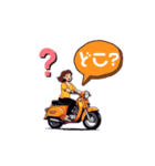 バイクガールズ2（個別スタンプ：40）