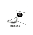 いろいろなポジティブネコさんたち（個別スタンプ：1）