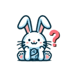 Various Rabbit ＆（個別スタンプ：25）