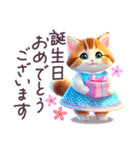 毎日使える ワンピねこ 敬語 文字大きめ（個別スタンプ：39）