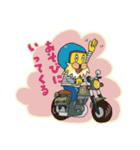 マキのバイクLIFE 家族でで使えるヤツ（個別スタンプ：38）