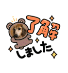 ミニチュアダックスとワイヤーダックスno.3（個別スタンプ：6）