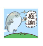 お魚のスタンプ フグ（個別スタンプ：4）