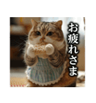 猫ママ 【日常編】（個別スタンプ：4）