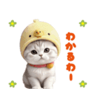 可愛い猫とひよこ 気軽に使える 関西弁ver.（個別スタンプ：12）