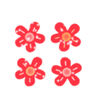 各種花束ステッカー(ポップアップ版)（個別スタンプ：8）