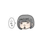 ぶりっ子する女の子（個別スタンプ：22）