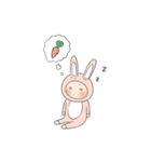 自由なRabbit（個別スタンプ：4）