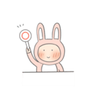 自由なRabbit（個別スタンプ：23）