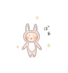 自由なRabbit（個別スタンプ：33）