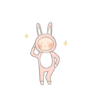 自由なRabbit（個別スタンプ：38）