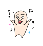 にんげんスタンプ1（個別スタンプ：4）