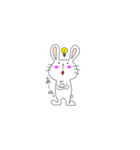 stupid rabbit！（個別スタンプ：5）