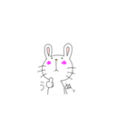 stupid rabbit！（個別スタンプ：11）