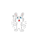 stupid rabbit！（個別スタンプ：14）