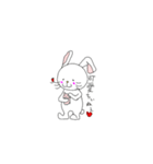 stupid rabbit！（個別スタンプ：25）